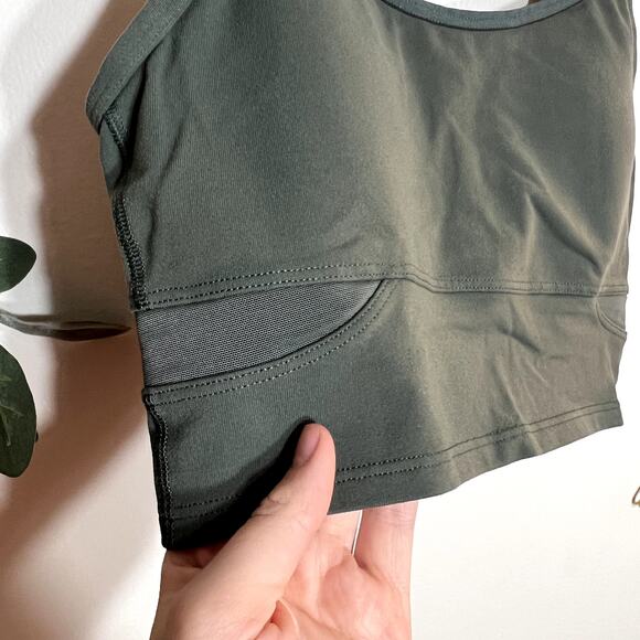 Athleta Green Y Back Sports Bra LAST CALL - Picture 2 of 4